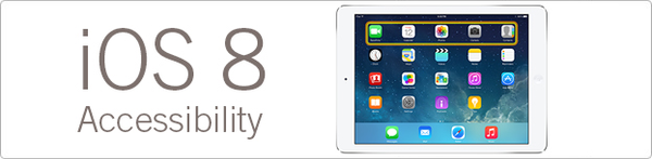 iOS 8 accessibility