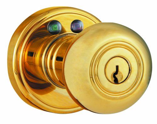 Morning Industry RKK-01P Radio Frequency Remote Door Knob, Polished Brass - Doorknobs - Amazon.com