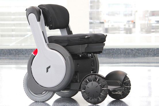 Whill omnidirectional four-wheel-drive mobility device