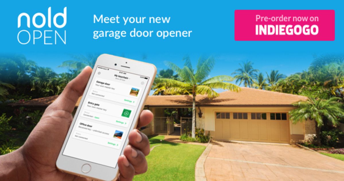 Nold Open - Meet your new garage door opener | Indiegogo