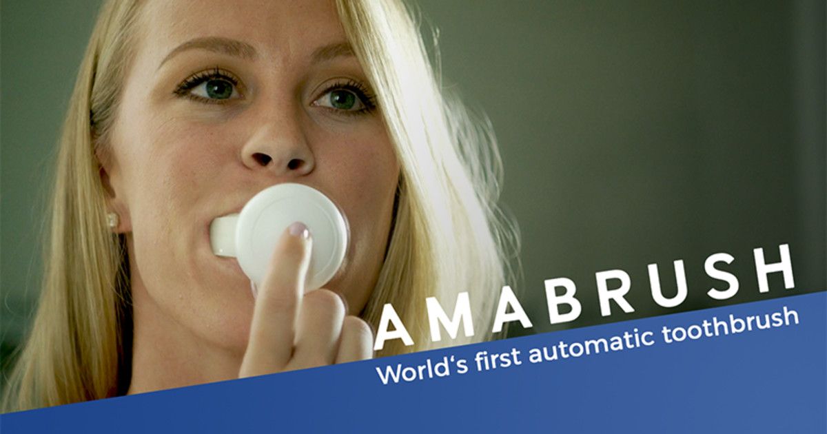 Amabrush - World's First Automatic Toothbrush | Indiegogo - [https://www.indiegogo.com/projects/ama…