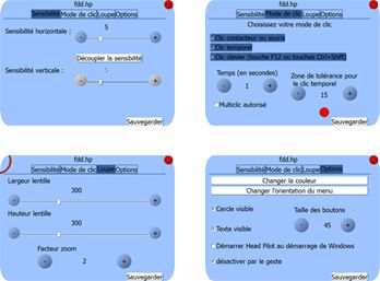 HeadPilot : souris à la tête par caméra web