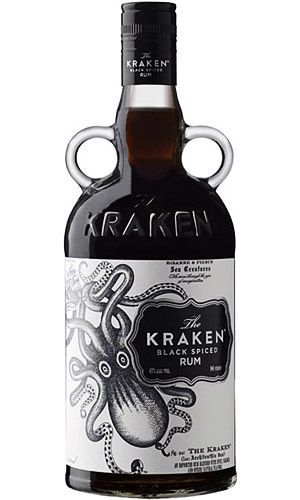 Kraken Rum, bottle design by Stranger and Stranger, London