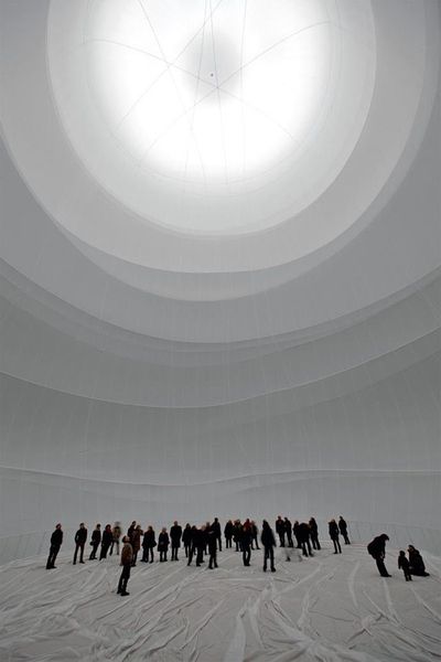 Big Air Package: The Largest Inflated Envelope in History by Christo