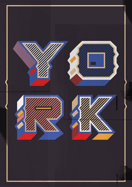 York by Blake E. Marquis by YouWorkForThem , via Behance