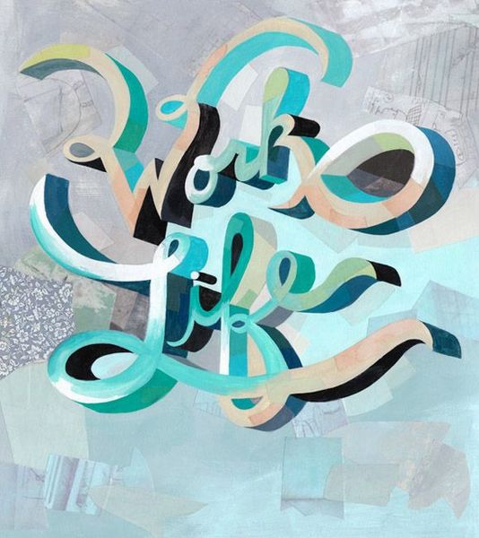 Work / Life - Darren Booth Hand-lettering & Illustration