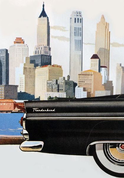 1954 - Thunderbird illustration