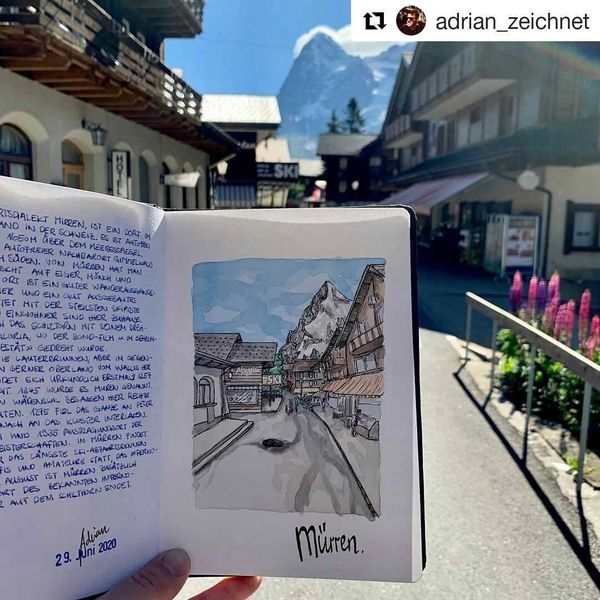 Urban Sketchers’s Instagram photo: “#Repost @adrian_zeichnet (@get_repost) ・・・ beautiful …