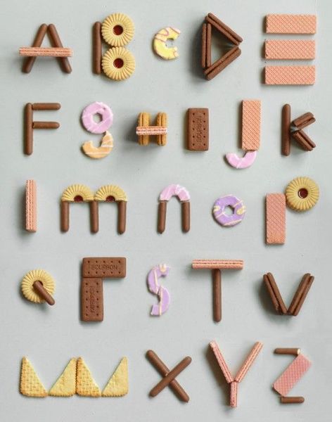 Typography & Cookies is the best of 2 worlds. (I think created by http://www.presentandcorrect.com/…