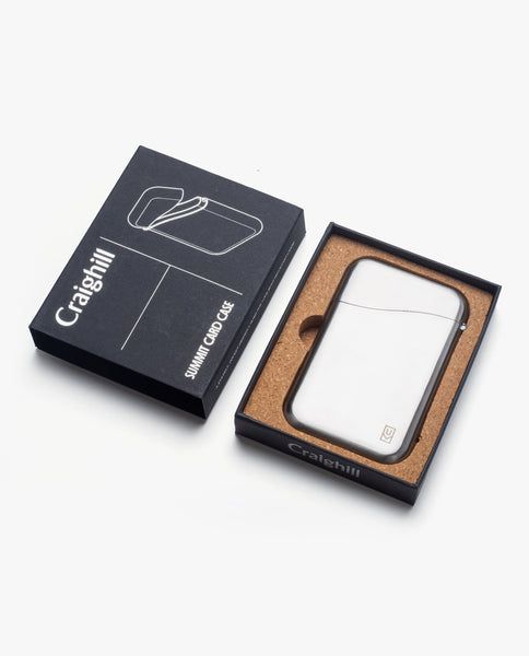 Craighill Summit Card Case (Stainless Steel)