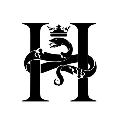 H, crown, serpent - logo