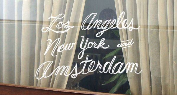 Los Angeles New York and Amsterdam (mark sloan)