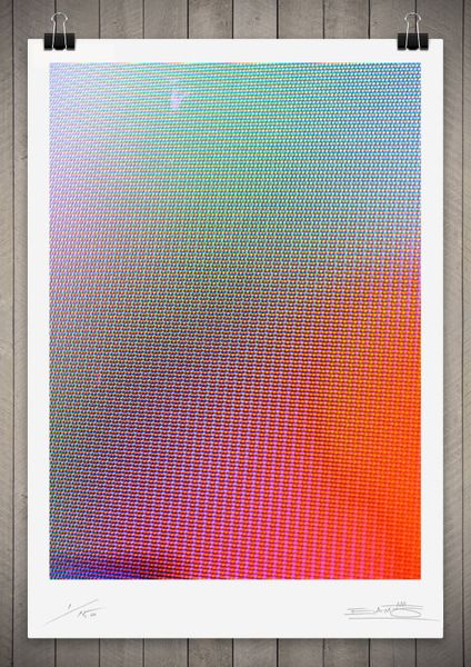 Image of Studies in Broadcast Colour 1   111cm x 76cm