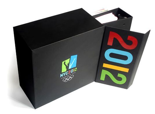 NYC 2012 Olympics Presentation - RED, Jen Kinon (Design director), Brian Collins (logo/identity)