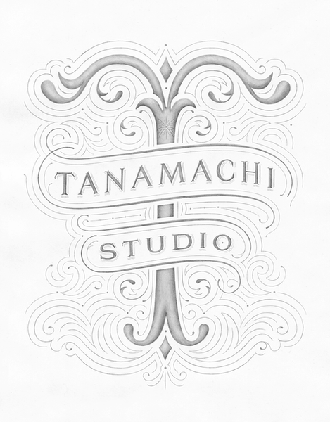 Beautiful logo for Tanamachi Studio by @JohnPassafiume.