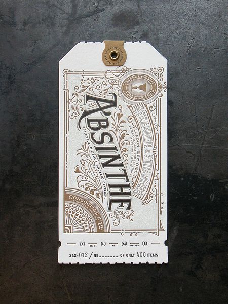 Stranger  Stranger Spirit Tag - Absinthe
