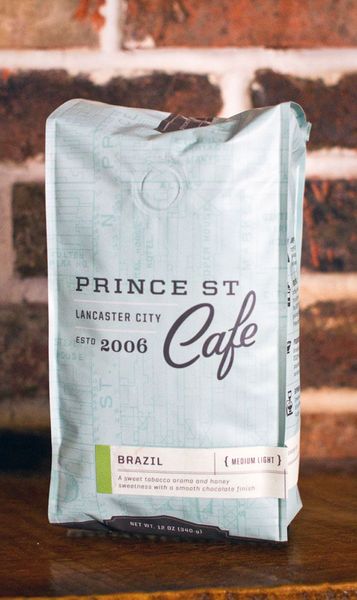 Prince Street Cafe - designed by The Infantree in Lancaster, PA.