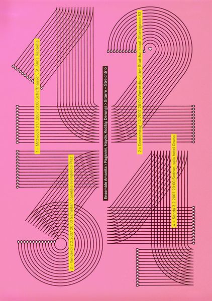 Poster: Ensemble Amanita. Remo Caminada. 2006