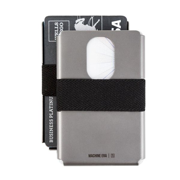 $65 Ti5 Slim Wallet | Titanium – Machine Era