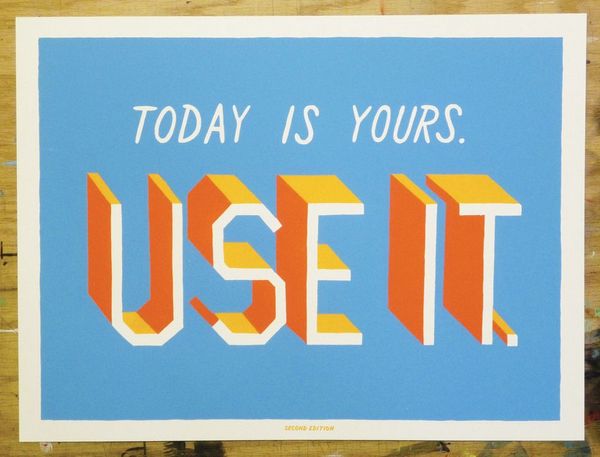 Today Is Yours Art Print