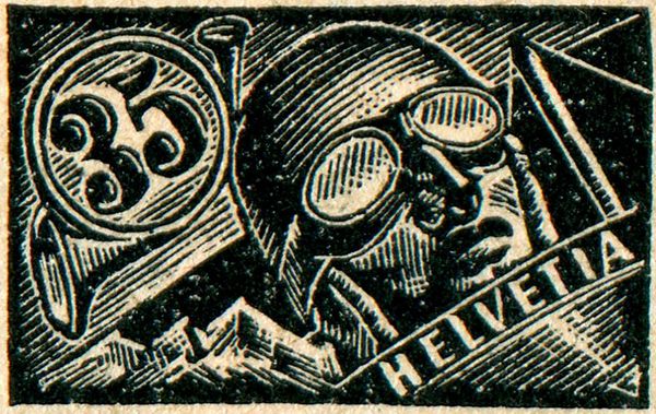 rom Zumstein’s Briefmarken Katalog 1935, Scratchboard 8 of 10. More @newhousebooks and http://new…