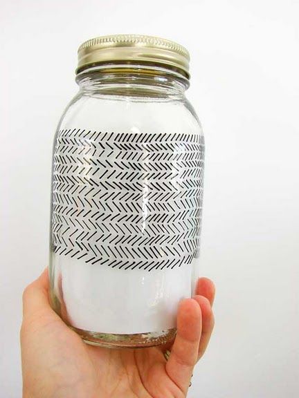 Porcelain pens on mason jars..fun!