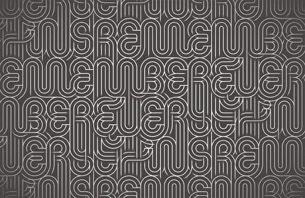 Evernote Marketplace by Office http://visitoffice.com  patterned/textural typography