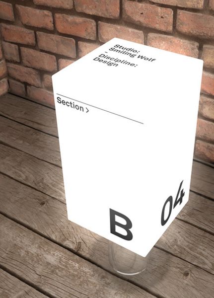 Signage / lightbox, wayfinding, signage