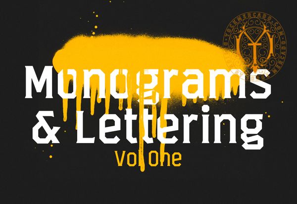 Types Monograms by Jorge Mercado