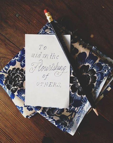 Great sentiment + type. New Years Resolution from Dana Tanamachi. More here: http://www.designspong…