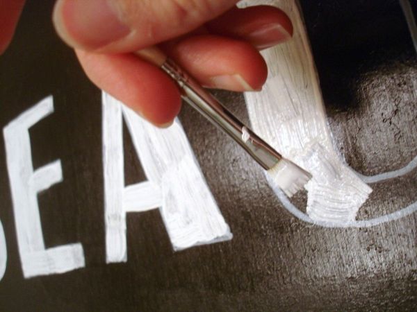 DIY:  how to hand letter signs like a pro