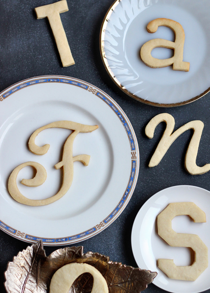 Make Your Own Typography Cookies