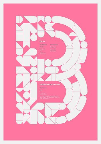 Biblio/Ambivalence Avenue poster by Jeremy Evans