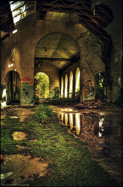 Ruins, dilapidated, decay, abandoned