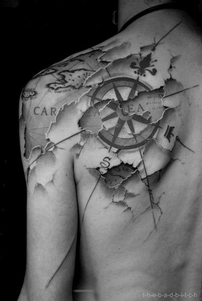 shallowearth: “ I don’t reblog tattoos very often, but this is some real shit. ” one of the s…