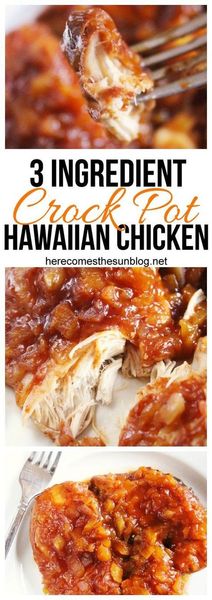 crock pot hawaiian chicken