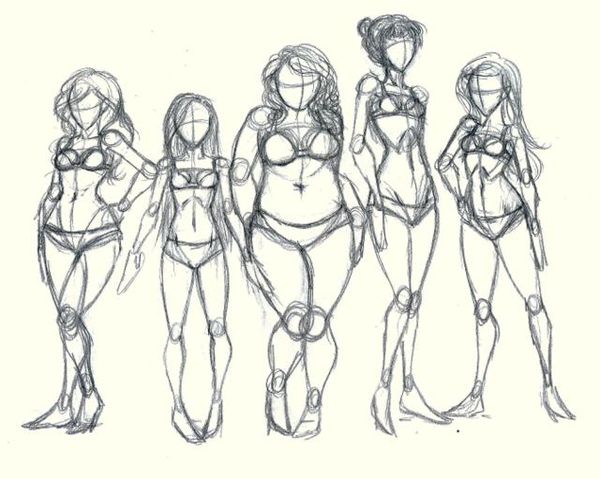 Body Types by lisannexd.deviantart.com on @deviantART