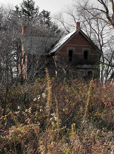 Beautiful old abandoned house.
