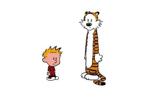 #calvin and hobbes from Christian
