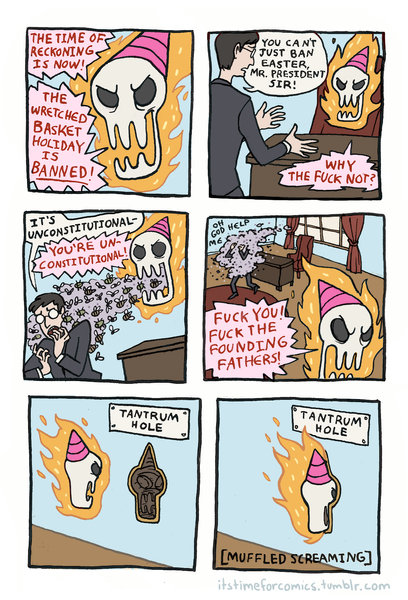 its time for the tantrum hole