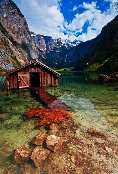 The 40 Most Breathtaking Abandoned Places In The World. This Gave Me Chills! Obersee Lake, Germany