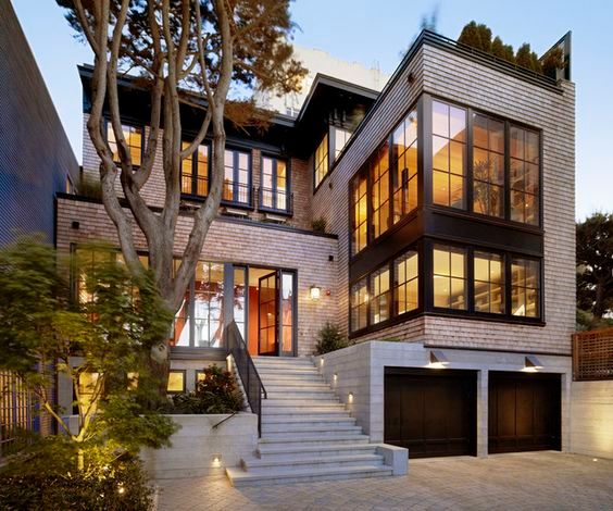 Russian Hill Residence, San Francisco. Designed by Charlie Barnett Associates.