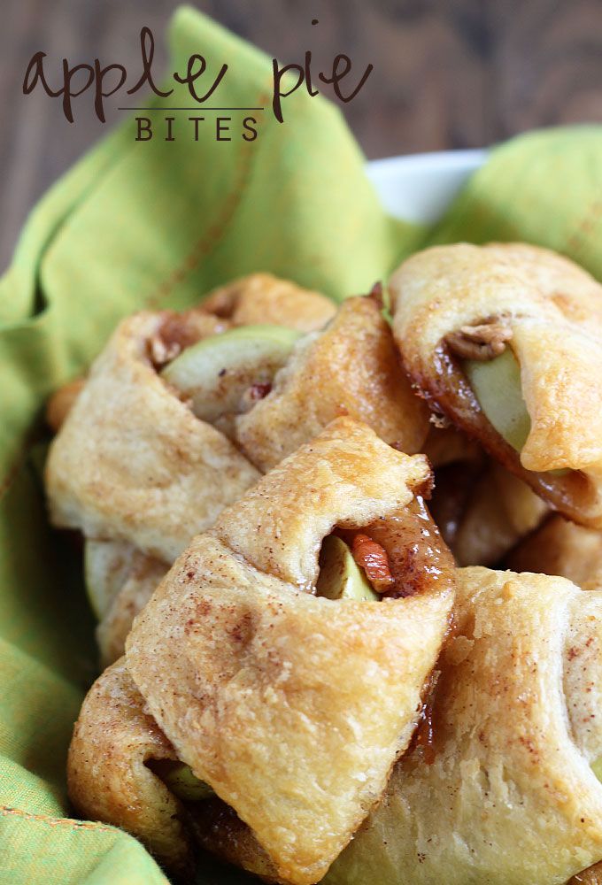 Apple Pie Bites | The Blond Cook