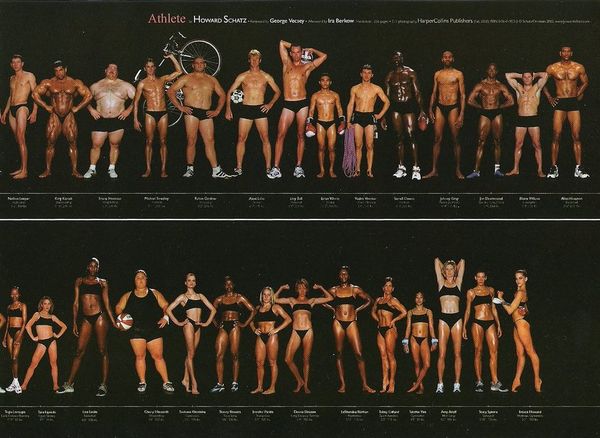 Howard Schatz, Athlete