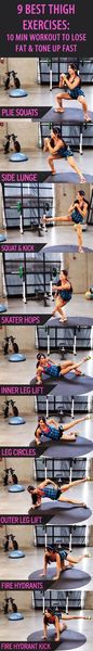 9 BEST THIGH EXERCISES