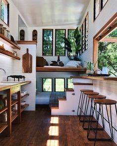 Home Inspiration // Little Byron Co.This cabin located in Byron Bay Australia was designed and...
