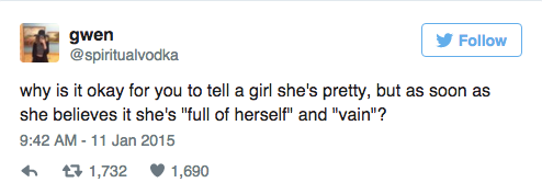 whenever a boy compliments you, agree with him