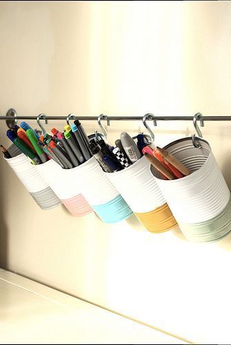 Amanda M. Amato's discussion on Hometalk. Desk Storage: Towel Bar - Super easy DIY. Want to keep yo…