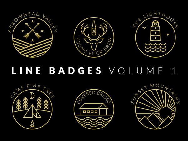 line-badges