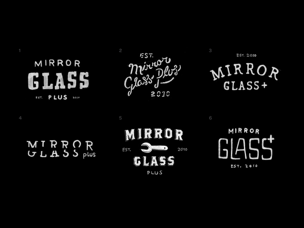 mirror-glass-plus-logo-sketches